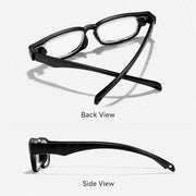 Adjustable Focus Glasses – Dual Dial Reading Glasses, Black
