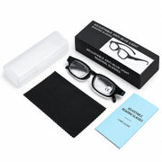 Adjustable Focus Glasses – Dual Dial Reading Glasses, Black
