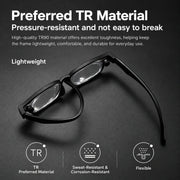 Adjustable Focus Glasses – Dual Dial Reading Glasses, Black