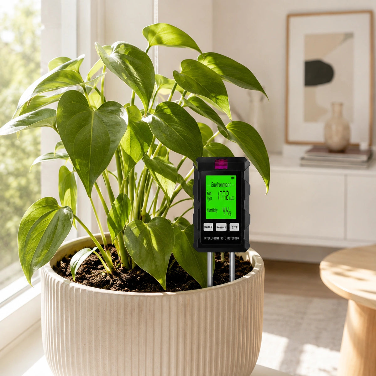 Digital soil tester product feature