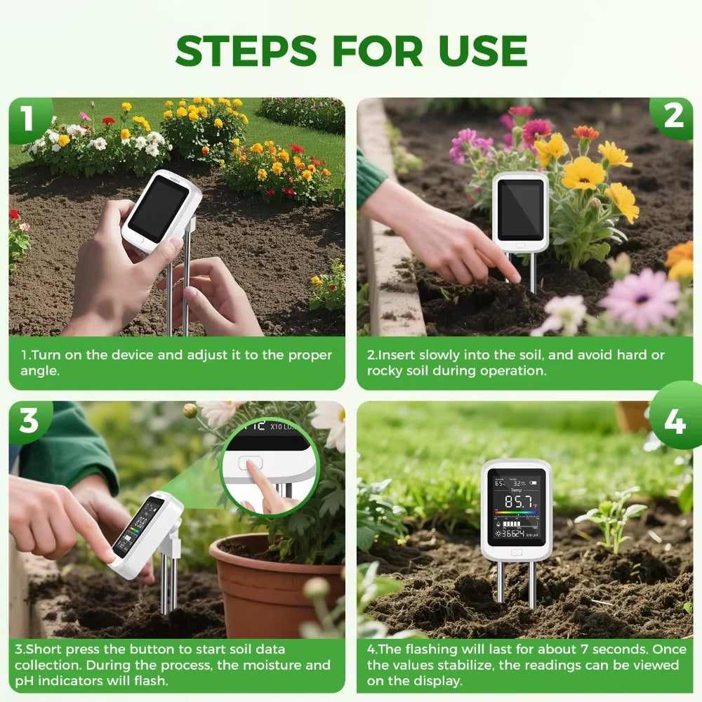Digital soil tester product gallery image