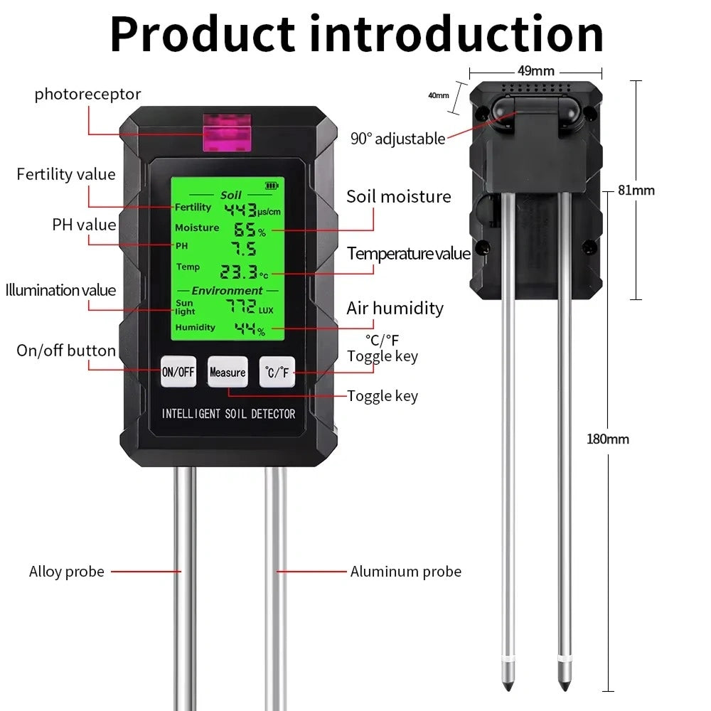 Digital soil tester product gallery image