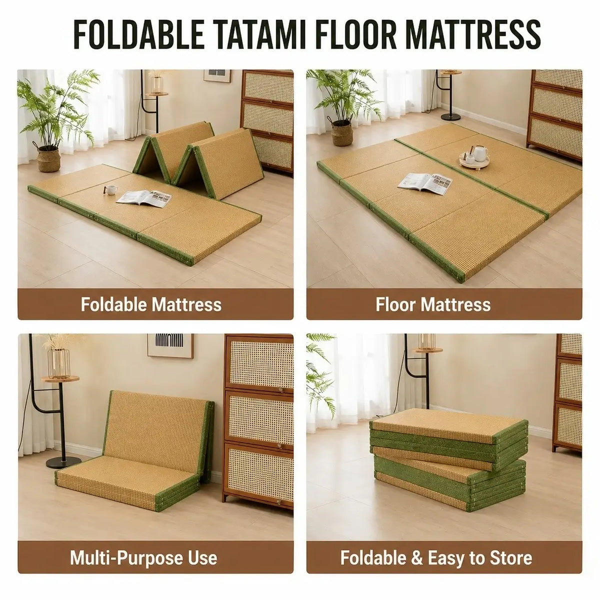 Japanese Tatami Mat – Floor Mattress Pro 5 inch