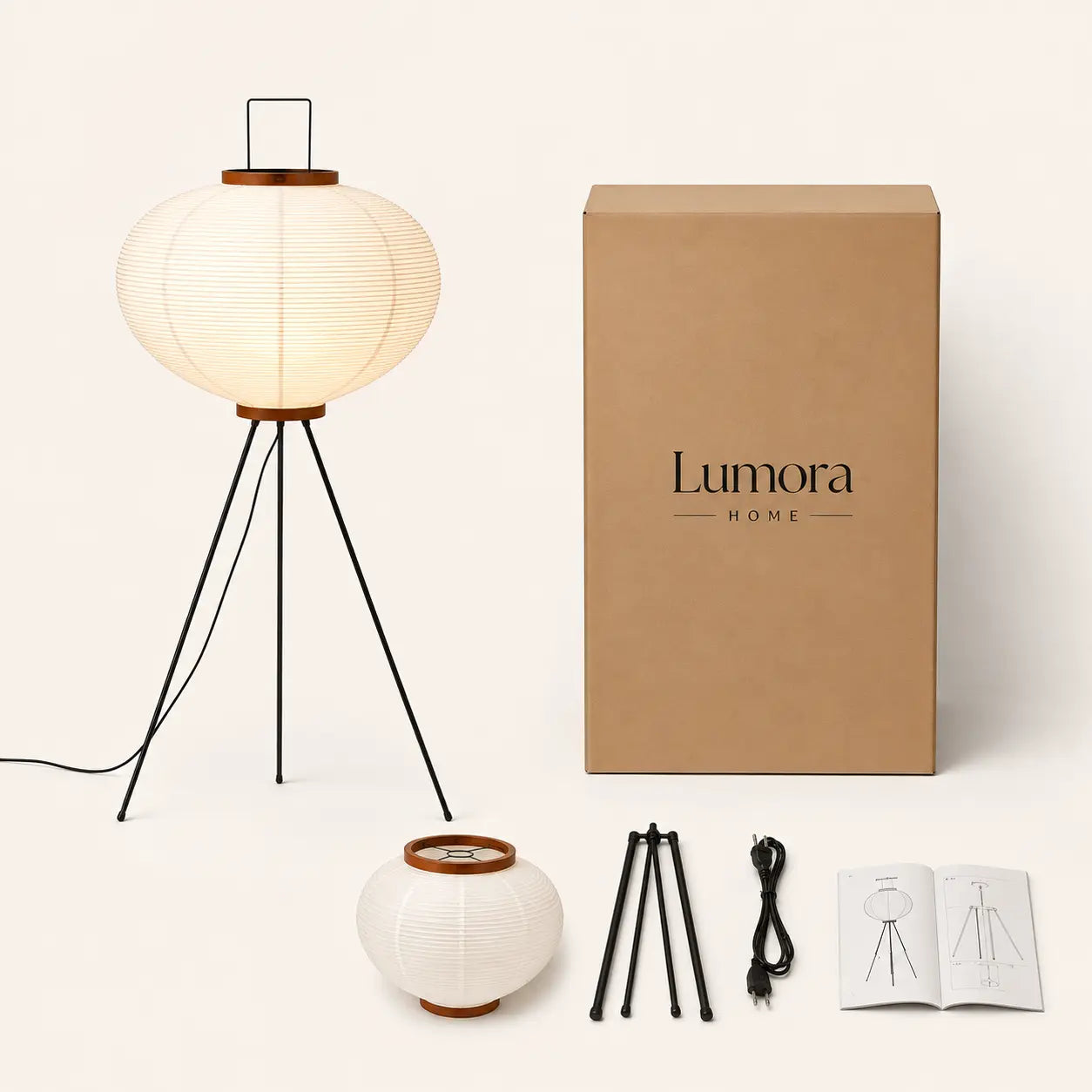 Everything included in your Lumora package